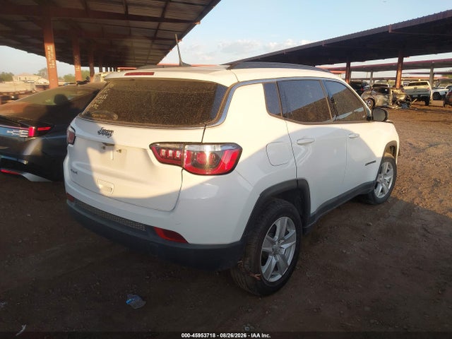 Aukcja sprzedaży 2022 Jeep Compass Latitude 4x4, vin: 3C4NJDBBXNT216912, numer aukcji: 45953718