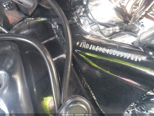 2013 Harley-davidson Flhtk Electra Glide Ult Ltd/ann მანქანა იყიდება აუქციონზე, vin: 1HD1KEM24DB659781, აუქციონის ნომერი: 45953722