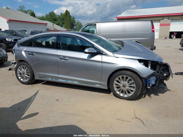 2015 Hyundai Sonata Limited მანქანა იყიდება აუქციონზე, vin: 5NPE34AF2FH029079, აუქციონის ნომერი: 45953755