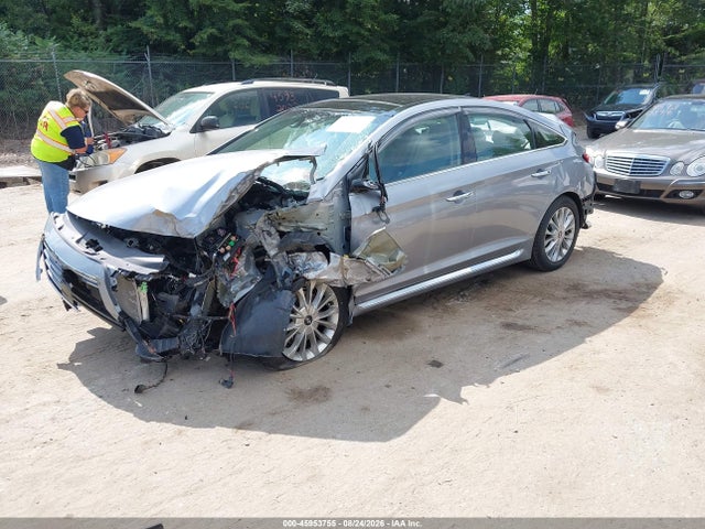 2015 Hyundai Sonata Limited მანქანა იყიდება აუქციონზე, vin: 5NPE34AF2FH029079, აუქციონის ნომერი: 45953755