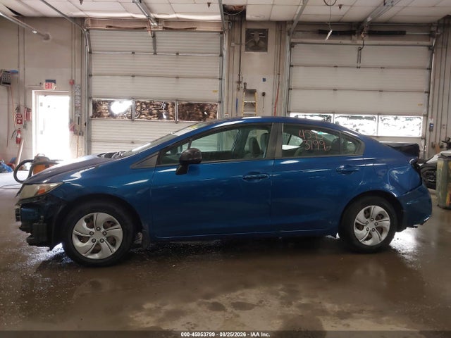 45953799 :رقم المزاد ، 19XFB2F50DE265646 vin ، 2013 Honda Civic Lx مزاد بيع