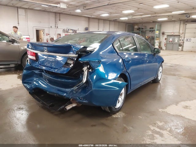 45953799 :رقم المزاد ، 19XFB2F50DE265646 vin ، 2013 Honda Civic Lx مزاد بيع