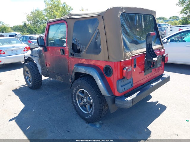 2004 Jeep Wrangler X მანქანა იყიდება აუქციონზე, vin: 1J4FA39S64P727132, აუქციონის ნომერი: 45953810