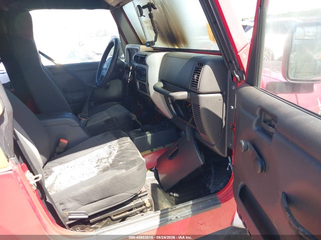 2004 Jeep Wrangler X მანქანა იყიდება აუქციონზე, vin: 1J4FA39S64P727132, აუქციონის ნომერი: 45953810