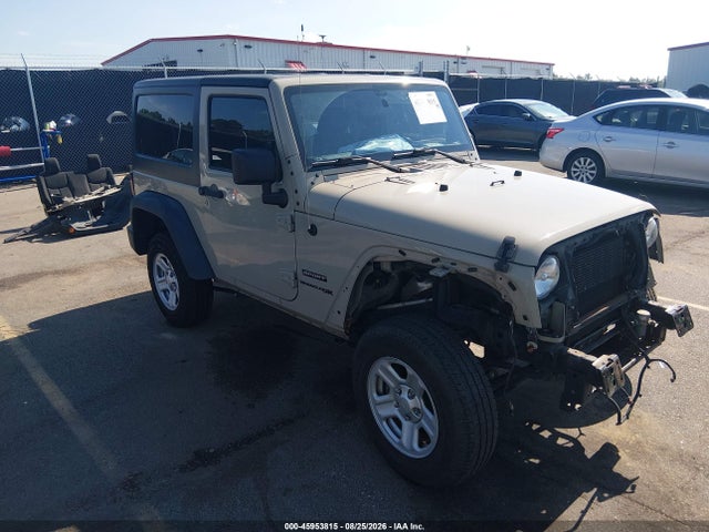 Продаж на аукціоні авто 2018 Jeep Wrangler Jk Sport 4x4, vin: 1C4AJWAG0JL896008, номер лоту: 45953815