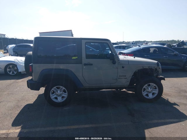 2018 Jeep Wrangler Jk Sport 4x4 მანქანა იყიდება აუქციონზე, vin: 1C4AJWAG0JL896008, აუქციონის ნომერი: 45953815