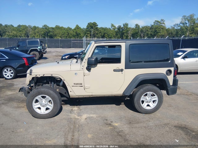 2018 Jeep Wrangler Jk Sport 4x4 მანქანა იყიდება აუქციონზე, vin: 1C4AJWAG0JL896008, აუქციონის ნომერი: 45953815