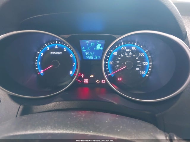 45953816 :رقم المزاد ، KM8JU3AG0EU833458 vin ، 2014 Hyundai Tucson Limited مزاد بيع