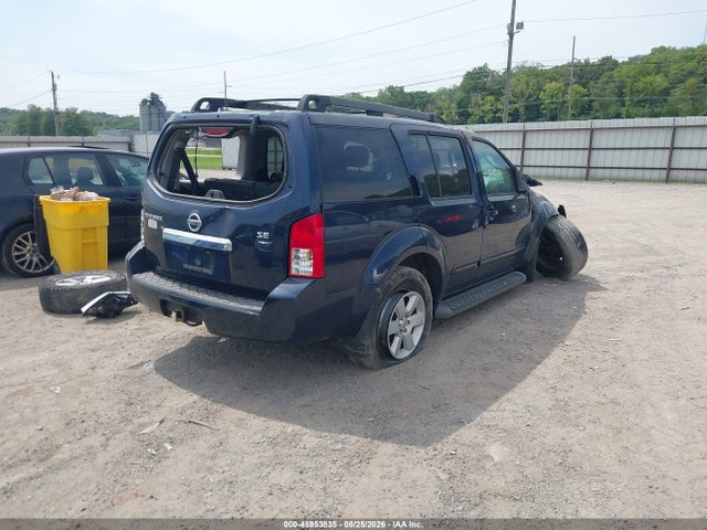45953835 :رقم المزاد ، 5N1AR18B58C600668 vin ، 2008 Nissan Pathfinder Se مزاد بيع