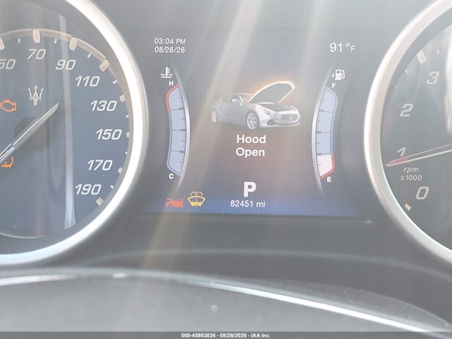 Продажа на аукционе авто 2014 Maserati Ghibli S Q4, vin: ZAM57RTA6E1096451, номер лота: 45953836