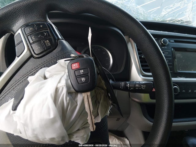 Aukcja sprzedaży 2019 Toyota Highlander Le, vin: 5TDZARFH1KS044238, numer aukcji: 45953938