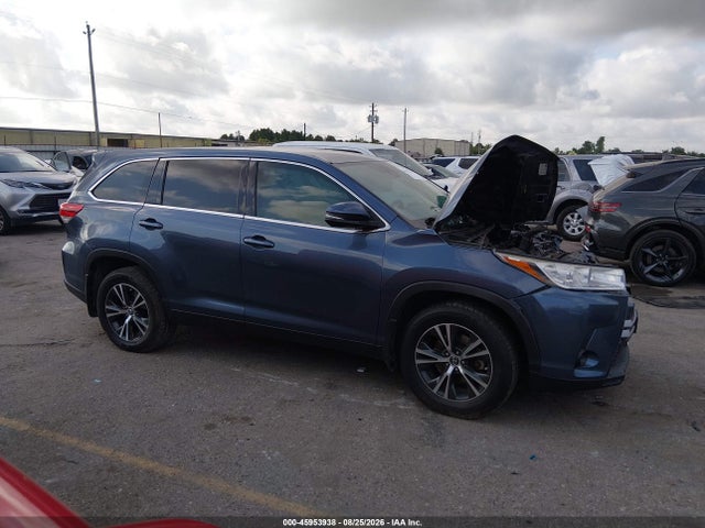 Aukcja sprzedaży 2019 Toyota Highlander Le, vin: 5TDZARFH1KS044238, numer aukcji: 45953938