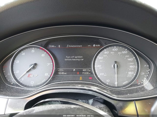 Aukcja sprzedaży 2013 Audi S7 4.0t Prestige, vin: WAU32AFC5DN037534, numer aukcji: 45953961