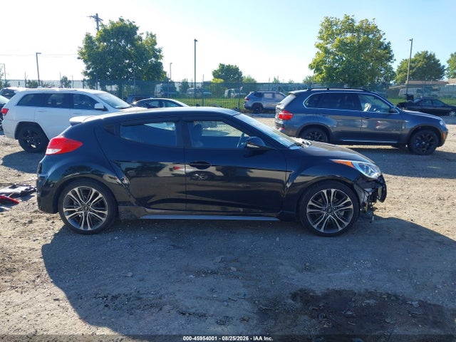 2017 Hyundai Veloster Turbo მანქანა იყიდება აუქციონზე, vin: KMHTC6AEXHU313915, აუქციონის ნომერი: 45954001