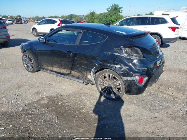 2017 Hyundai Veloster Turbo მანქანა იყიდება აუქციონზე, vin: KMHTC6AEXHU313915, აუქციონის ნომერი: 45954001