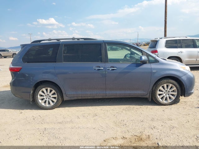 45954005 :رقم المزاد ، 5TDDK3DC0GS139585 vin ، 2016 Toyota Sienna Xle Premium 7 Passenger مزاد بيع