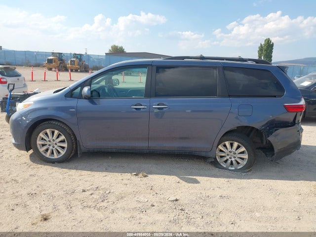 45954005 :رقم المزاد ، 5TDDK3DC0GS139585 vin ، 2016 Toyota Sienna Xle Premium 7 Passenger مزاد بيع