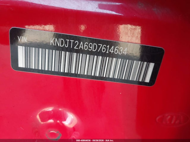 2013 Kia Soul + მანქანა იყიდება აუქციონზე, vin: KNDJT2A69D7614634, აუქციონის ნომერი: 45954036