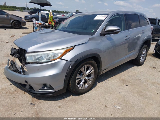 Продажа на аукционе авто 2015 Toyota Highlander Le Plus V6, vin: 5TDZKRFH7FS081376, номер лота: 45954051