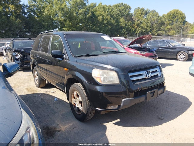 45954065 :رقم المزاد ، 2HKYF185X7H526284 vin ، 2007 Honda Pilot Ex-l مزاد بيع