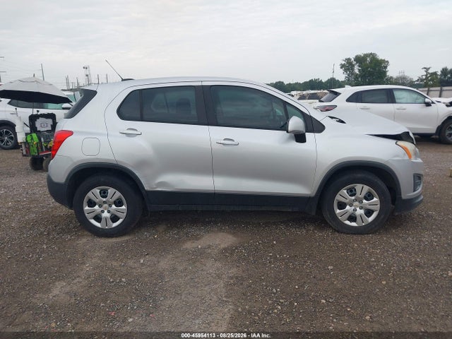 Продажа на аукционе авто 2016 Chevrolet Trax Ls, vin: KL7CJKSB4GB760707, номер лота: 45954113