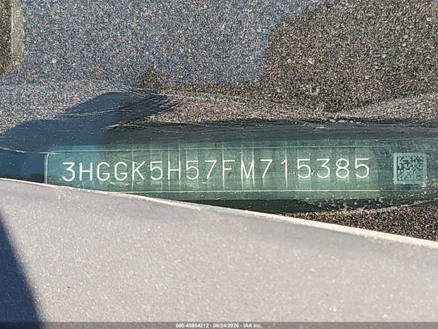 Honda FIT LX 2015 3HGGK5H57FM715385 Image 9