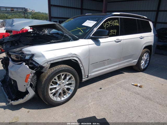 Продаж на аукціоні авто 2021 Jeep Grand Cherokee L Summit 4x4, vin: 1C4RJKEG7M8198895, номер лоту: 45954222