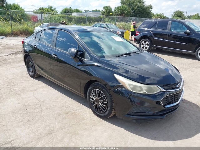 45954239 :رقم المزاد ، 1G1BC5SM9G7325737 vin ، 2016 Chevrolet Cruze Ls Auto مزاد بيع