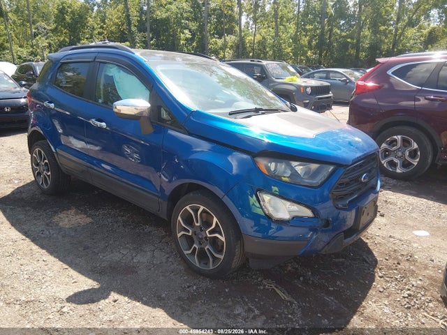 Aukcja sprzedaży 2019 Ford Ecosport Ses, vin: MAJ6S3JL1KC251647, numer aukcji: 45954243
