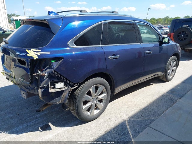 Продажа на аукционе авто 2015 Acura Mdx Advance Pkg W/entertainment Pkg, vin: 5FRYD4H88FB017968, номер лота: 45954249