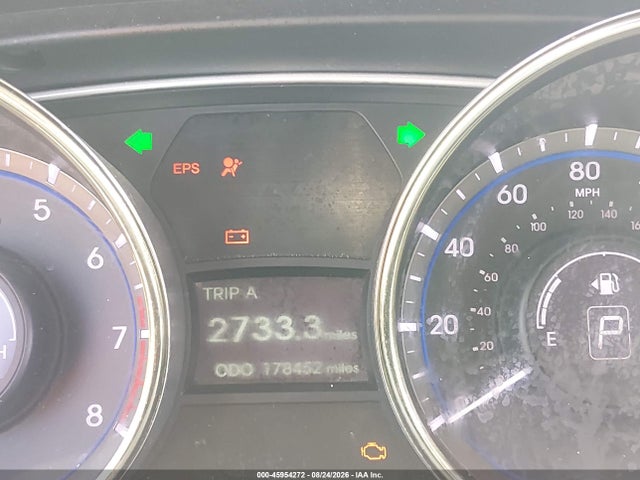 45954272 :رقم المزاد ، 5NPEC4AC1CH446839 vin ، 2012 Hyundai Sonata Limited مزاد بيع