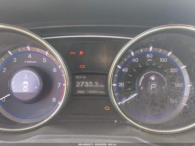 45954272 :رقم المزاد ، 5NPEC4AC1CH446839 vin ، 2012 Hyundai Sonata Limited مزاد بيع