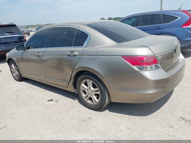 2008 Honda Accord 2.4 Lx მანქანა იყიდება აუქციონზე, vin: JHMCP26398C055769, აუქციონის ნომერი: 45954347