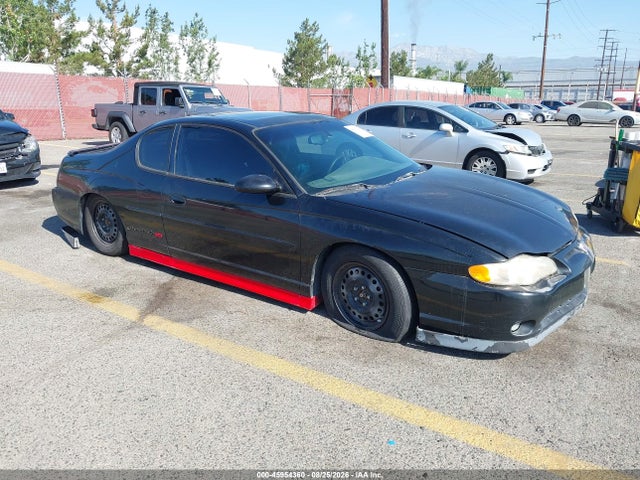 Продаж на аукціоні авто 2002 Chevrolet Monte Carlo Ss, vin: 2G1WX15K129142817, номер лоту: 45954360