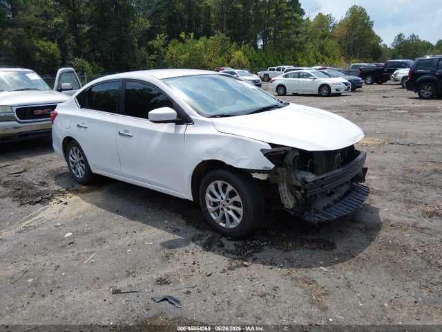 2018 Nissan Sentra Sv მანქანა იყიდება აუქციონზე, vin: 3N1AB7AP6JL653152, აუქციონის ნომერი: 45954369
