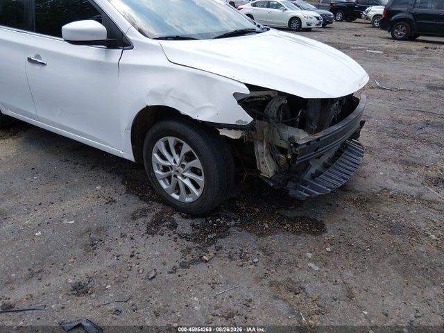 2018 Nissan Sentra Sv მანქანა იყიდება აუქციონზე, vin: 3N1AB7AP6JL653152, აუქციონის ნომერი: 45954369