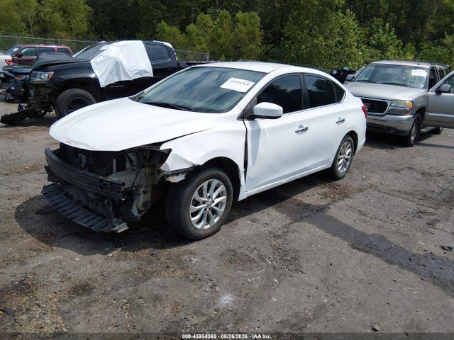 2018 Nissan Sentra Sv მანქანა იყიდება აუქციონზე, vin: 3N1AB7AP6JL653152, აუქციონის ნომერი: 45954369