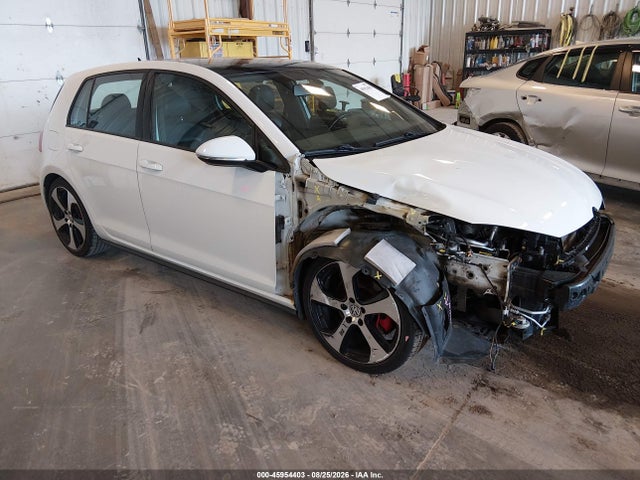 45954403 :رقم المزاد ، 3VW4T7AUXFM000626 vin ، 2015 Volkswagen Golf Gti 2.0t Autobahn 4-door مزاد بيع
