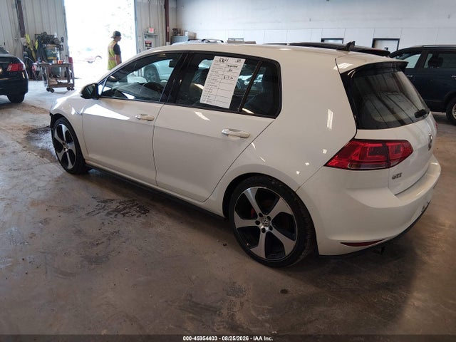 2015 Volkswagen Golf Gti 2.0t Autobahn 4-door მანქანა იყიდება აუქციონზე, vin: 3VW4T7AUXFM000626, აუქციონის ნომერი: 45954403