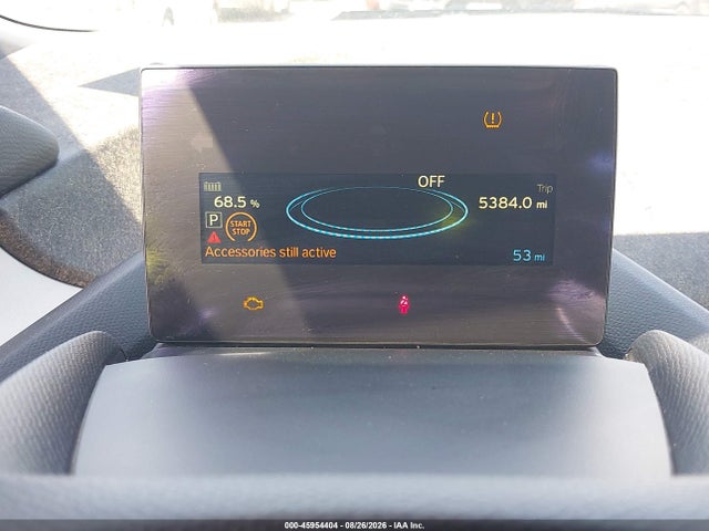 Продажа на аукционе авто 2016 Bmw I3 Base W/range Extender, vin: WBY1Z4C55GV508825, номер лота: 45954404