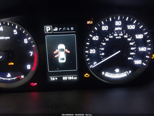 45954539 :رقم المزاد ، 5NPE34AF7HH481726 vin ، 2017 Hyundai Sonata Limited مزاد بيع