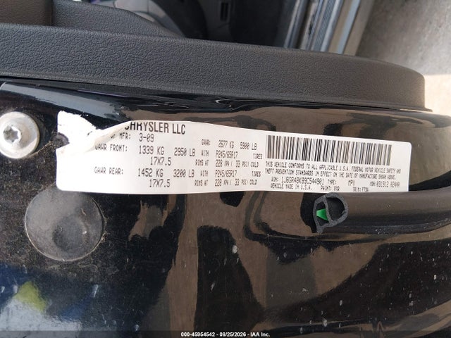 45954542 :رقم المزاد ، 1J8GR48K89C544901 vin ، 2009 Jeep Grand Cherokee Laredo مزاد بيع