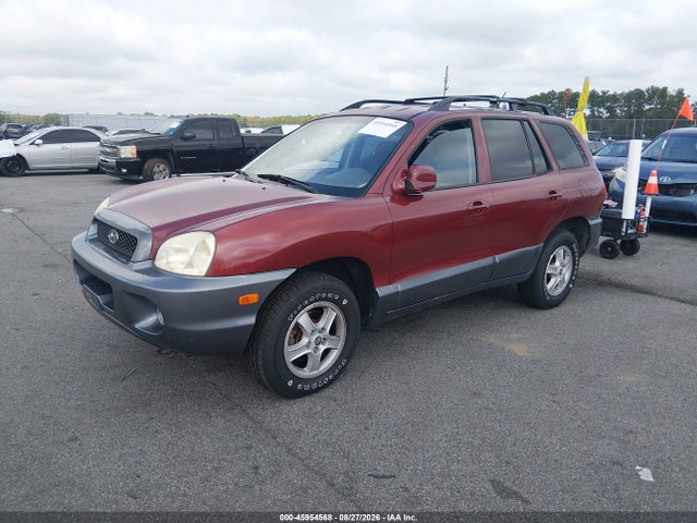 2004 Hyundai Santa Fe Gls/lx მანქანა იყიდება აუქციონზე, vin: KM8SC13E54U730736, აუქციონის ნომერი: 45954568