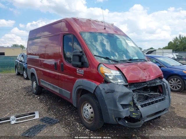 Продажа на аукционе авто 2016 Ram Promaster 2500 High Roof, vin: 3C6TRVCG6GE101271, номер лота: 45954582