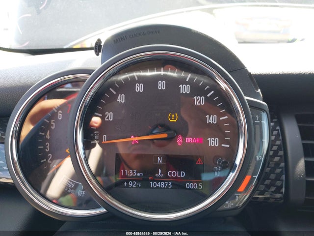 45954589 :رقم المزاد ، WMWXP7C56K2C62817 vin ، 2019 Mini Hardtop Cooper S مزاد بيع