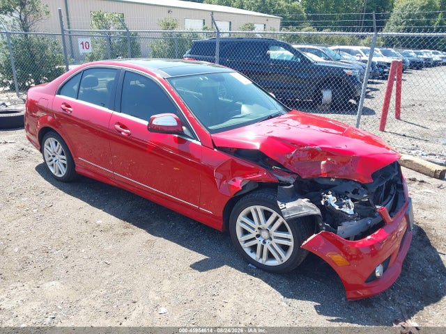 45954614 :رقم المزاد ، WDDGF81X89R079472 vin ، 2009 Mercedes-benz C 300 Luxury 4matic/sport 4matic مزاد بيع