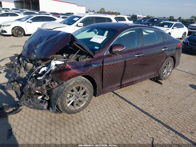 2019 Kia Optima Lx მანქანა იყიდება აუქციონზე, vin: 5XXGT4L30KG357540, აუქციონის ნომერი: 45954616