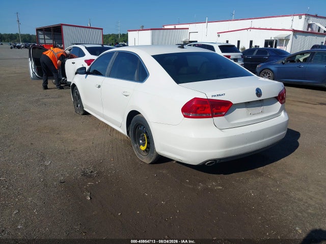 45954713 :رقم المزاد ، 1VWBP7A32CC096719 vin ، 2012 Volkswagen Passat 2.5l Se مزاد بيع