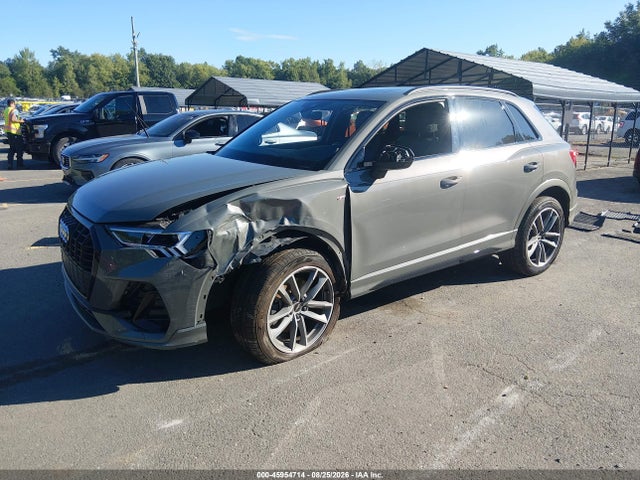 45954714 :رقم المزاد ، WA1EECF32N1039128 vin ، 2022 Audi Q3 Premium Plus 45 Tfsi S Line Quattro Tiptronic مزاد بيع