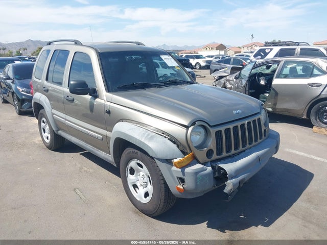 45954745 :رقم المزاد ، 1J4GL48KX5W503147 vin ، 2005 Jeep Liberty Sport مزاد بيع